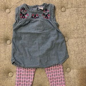Two piece tank and leggings set